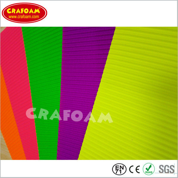 Fluorescent Corrugated Paper